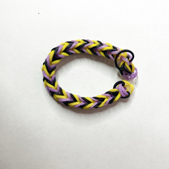 Halloween Rainbow Loom Rubber Band Braclet Handmade Diy - Picture 1 of 1